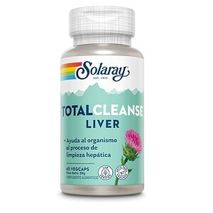 Curățare totală a ficatului Solaray, 60 capsule Capsulă Solaray pentru detoxifierea ficatului și sănătatea hepatică.