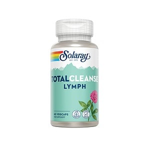 Supliment Solaray Total Cleanse Lymph, 60 capsule pentru detoxifiere limfatică.