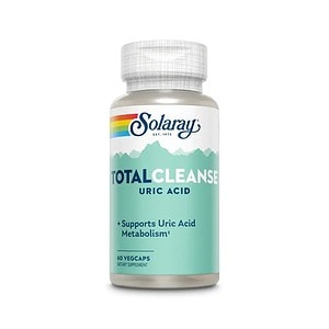 Secom Total Cleanse Uric Acid Solaray Supliment pentru sănătatea rinichilor și reducerea acidului uric.