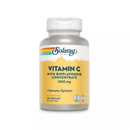SECOM Vitamina C 1000mg, 100 capsule, Solaray