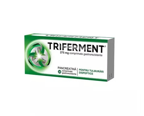 Triferment, 30 Comprimate Gastrorezistente, Biofarm
