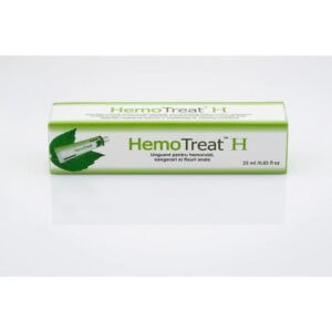 Unguent pentru hemoroizi HemoTreat H , 25 ml, GlobalTreat