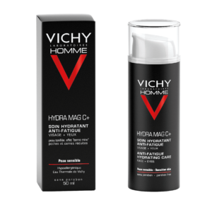 Crema hidratanta 24h pentru barbati Homme Hydra Mag C, 50 ml, Vichy Homme