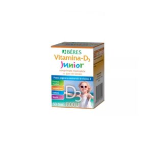 Vitamina D3 Junior 800UI, 50 Comprimate Masticabile, Beres Pharmaceuticals