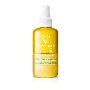 VICHY Capital Soleil Apa Protectie Solara SPF30 cu Acid Hialuronic, 200 ml