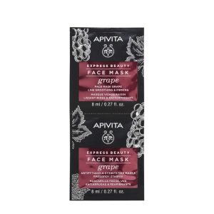 APIVITA Masca Struguri Antirid 2x8ml