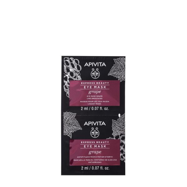 APIVITA Masca Struguri Antirid pentru Ochi 2x2ml