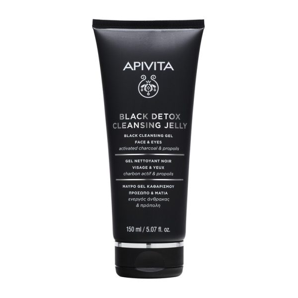 APIVITA Gel Curatare Detox cu Carbune x150ml