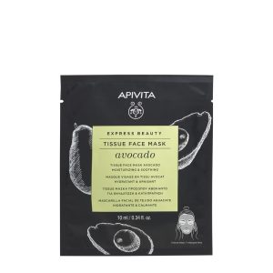 APIVITA Masca Servetel Avocado Hidratare x10ml