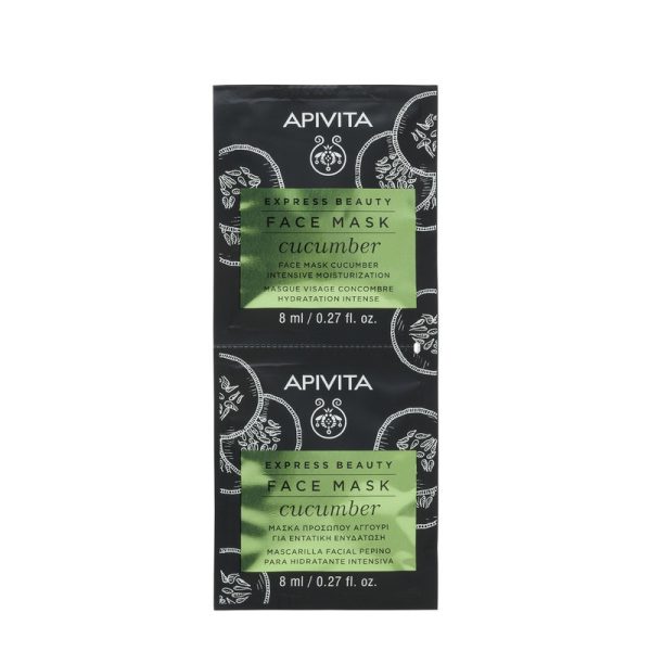 APIVITA Express Masca Castravete Hidratare 2x8ml