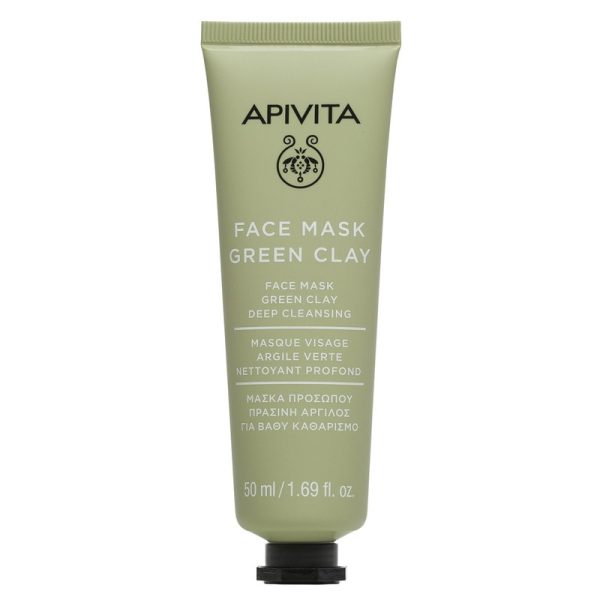 APIVITA Masca Argila Verde Curatare Profunda x50ml