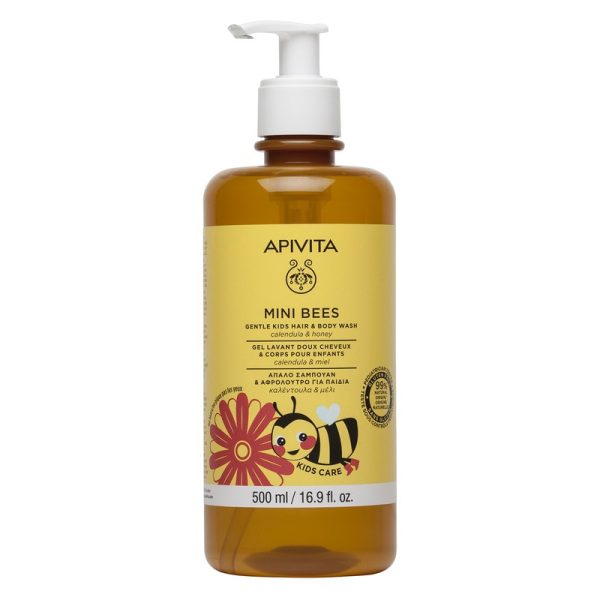 APIVITA Gel Spalare Copii Par si Corp x500ml