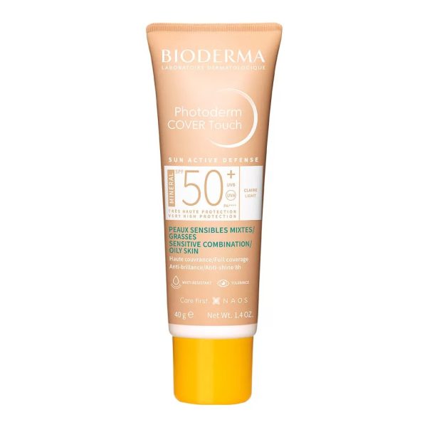 BIODERMA Fluid Cover Touch cu SPF50+ deschis Photoderm, 40 g