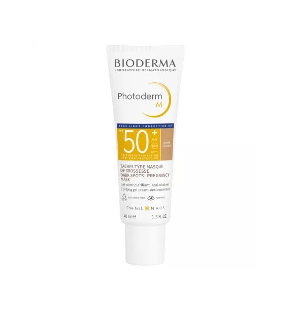 Gel-Crema cu SPF50+ Auriu Photoderm M, 40 ml, Bioderma
