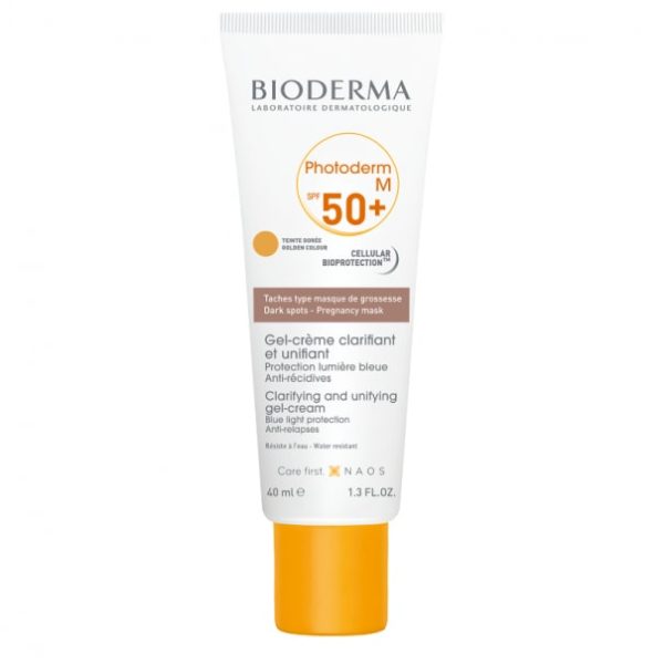 Gel-Crema cu SPF50+ Auriu Photoderm M, 40 ml, Bioderma