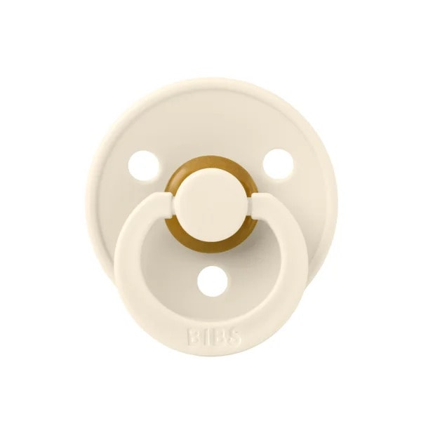 BIBS Suzeta Simetrica Colour Ivory, 6-18L (Size 2), Latex, 1 buc