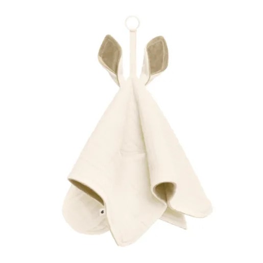 BIBS Paturica cu Urechiuse Kangaroo, Ivory, 1 buc