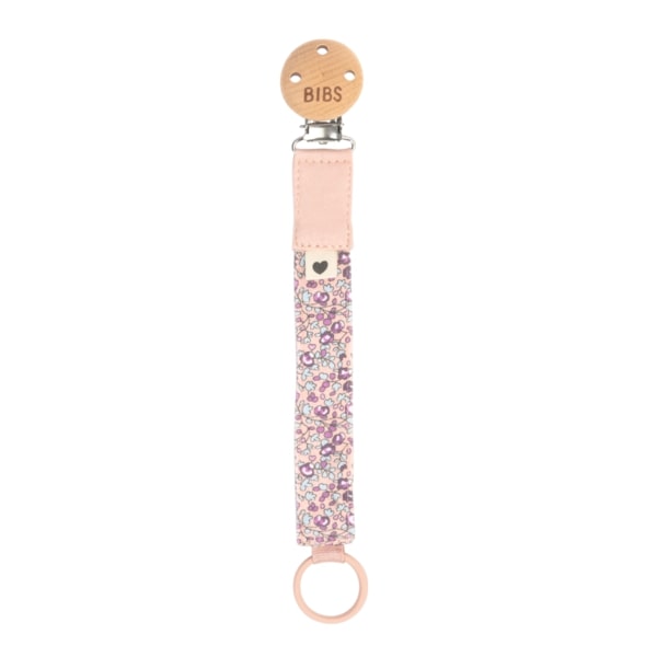 942111244 BIBS X LIBERTY Lantisor Clip pentru Suzeta, Eloise Blush, 1 buc