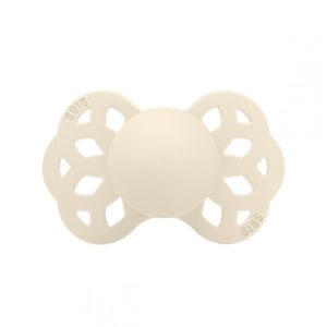 BIBS Suzeta Simetrica Infinity Ivory, 0-6L (Size 1), Silicon, 1 buc