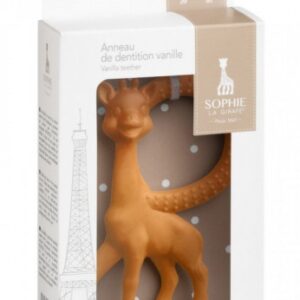 VULLI Inel Dentitie Girafa Sophie Vanilie, x1buc