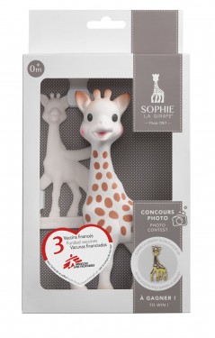VULLI Set Girafa Sophie si Inel Dentitie Editie Limitata, x1buc
