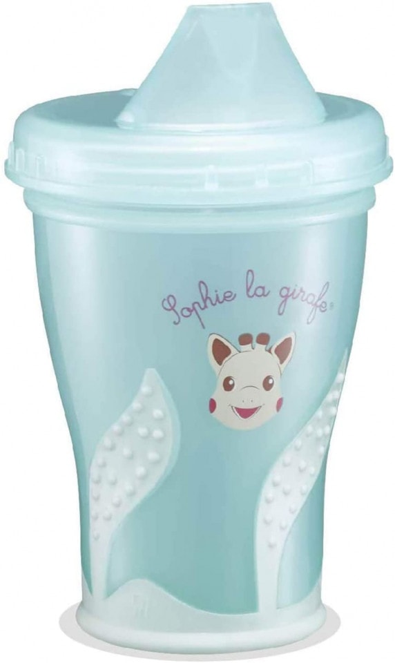 VULLI Pahar Anticurgere, x200ml Girafa Sophie, x1buc