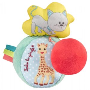 VULLI Minge Muzicala cu Vibratii Girafa Sophie, x1buc