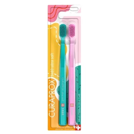CURAPROX Periute de Dinti 5460 Duo Diferent Days Pack, 2 buc