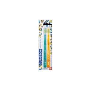 CURAPROX Periute de Dinti 5460 Duo Summer Edition Lucas Guidetti Pack, 2 bucati