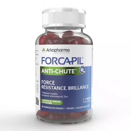 Forcapil Hair Active Anti-Cadere, 60 jeleuri, Arkopharma