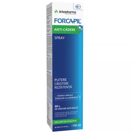 Forcapil Hair Lotiune Spray Anti-Cadere, 150ml, Arkopharma