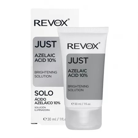 REVOX Just solutie iluminatoare pt fata cu acid azealic 10%, 30ml