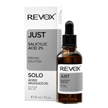 REVOX Just solutie peeling cu acid salicilic 2%, 30ml
