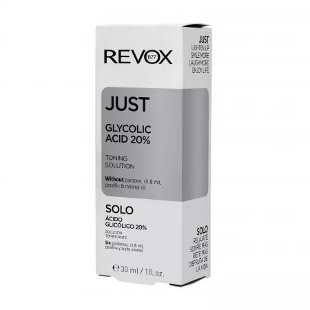 REVOX Just solutie tonica acid glicolic 20%, 30ml