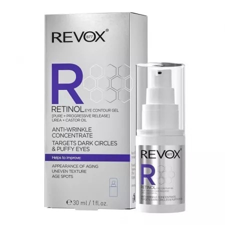 REVOX Retinol gel contur ochi antirid, 30ml
