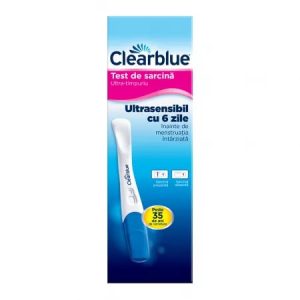Test de Sarcina Ultra Timpuriu Clearblue, x1buc