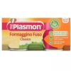 Piure Branzica Formaggino, +4 luni, 2 x 80 g, Plasmon