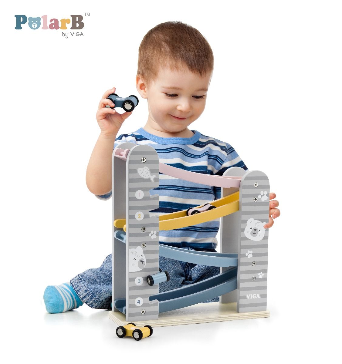 Pod zig zag cu masini, Polar B