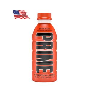 PRIME Hydration Drink Orange, Bautura pentru Rehidratare cu Aroma de Portocale, 500 ml