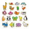 Set Animale din Lemn Magnetice, Viga