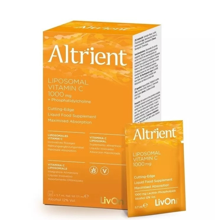 Altrient C Vitamina C 1000mg Liposomala, 30 plicuri