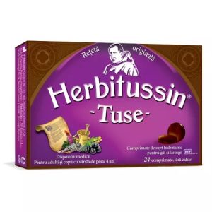 Herbitussin Tuse, 24 capsule, USP Romania