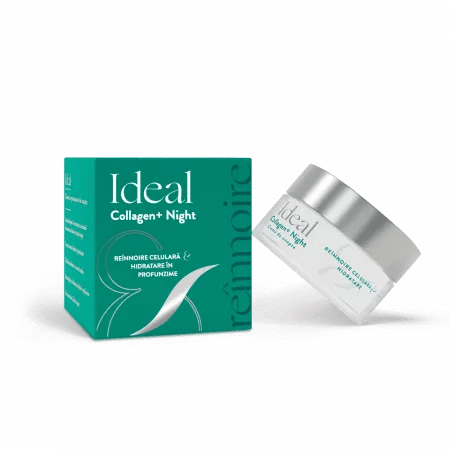 Ideal Sensitive Collagen +Night Crema Reparatoare de Noapte, x50ml, Fiterman Pharma