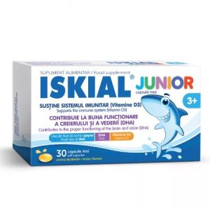 Iskial Junior, 30 capsule moi, USP