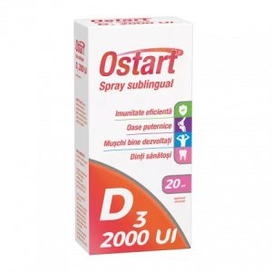 Ostart D3 2000UI Spray Sublingual, x20ml, Fiterman Pharma