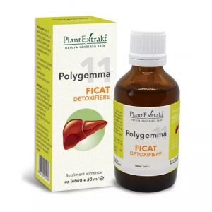 Polygemma Nr. 11 Ficat Detoxifiere, 50 ml, Plant Extrakt