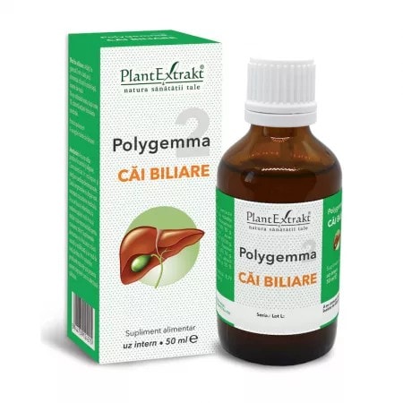 Polygemma Nr. 2 Cai Biliare, 50 ml, Plant Extrakt