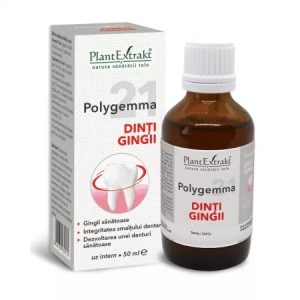 Polygemma Nr.  21 Dinti si Gingii, 50ml , Plant Extrakt