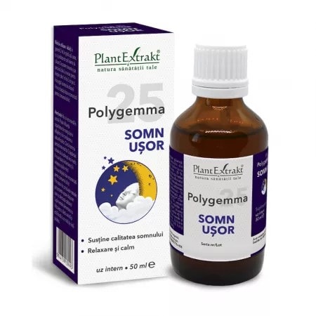 Polygemma Nr. 25 Somn Usor, 50 ml, Plant Extrakt