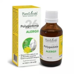 Polygemma Nr. 26 Alergii, 50 ml, Plant Extrakt